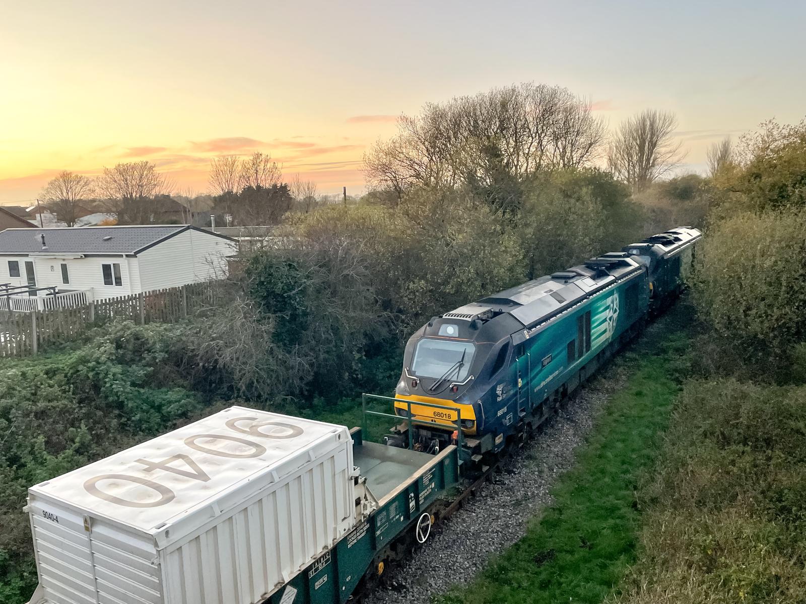 Southeastern Train Enthusiasts – The Dungeness nuclear waste train